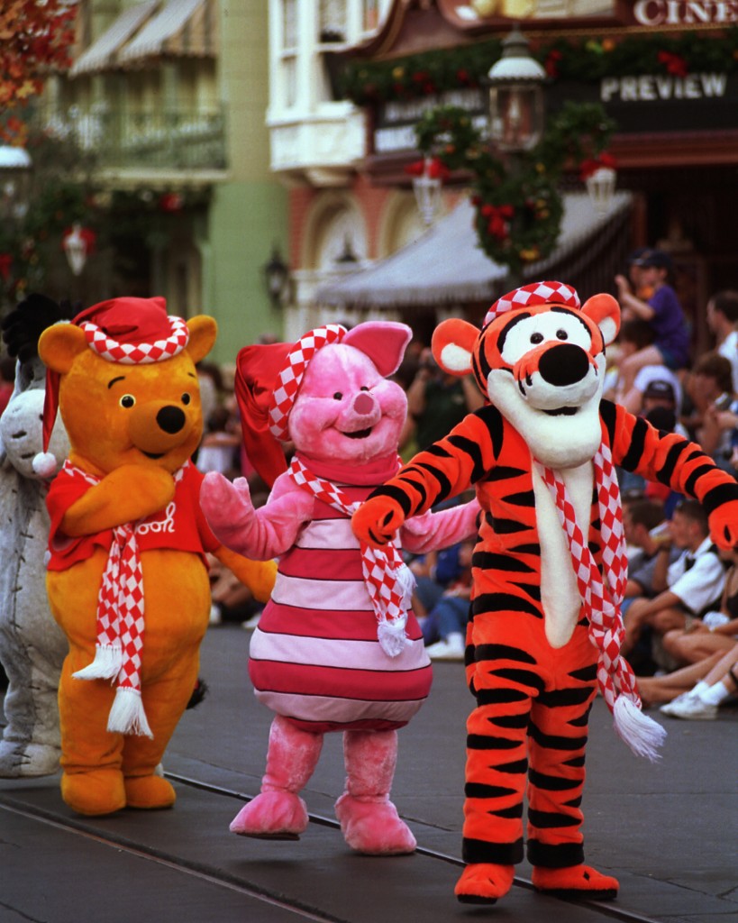 Pooh, Piglet and Tigger