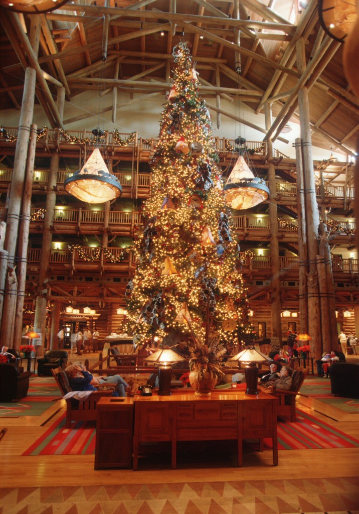 Disney's Wilderness Lodge Christmas Tree