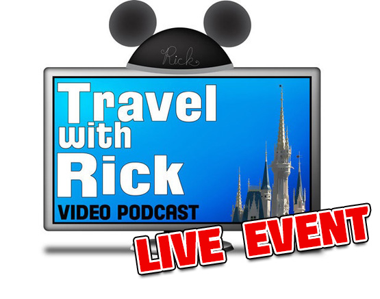  Starting at  7:00 pm until 9:00 pm you can watch the Live Stream of Travel with Rick Planning Sessions from Disney’s Boardwalk Villas.